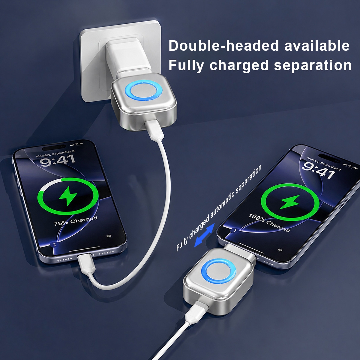 Type-C Auto Power Charging  X01 Full Charge Separator   (Product Code: ME1679)