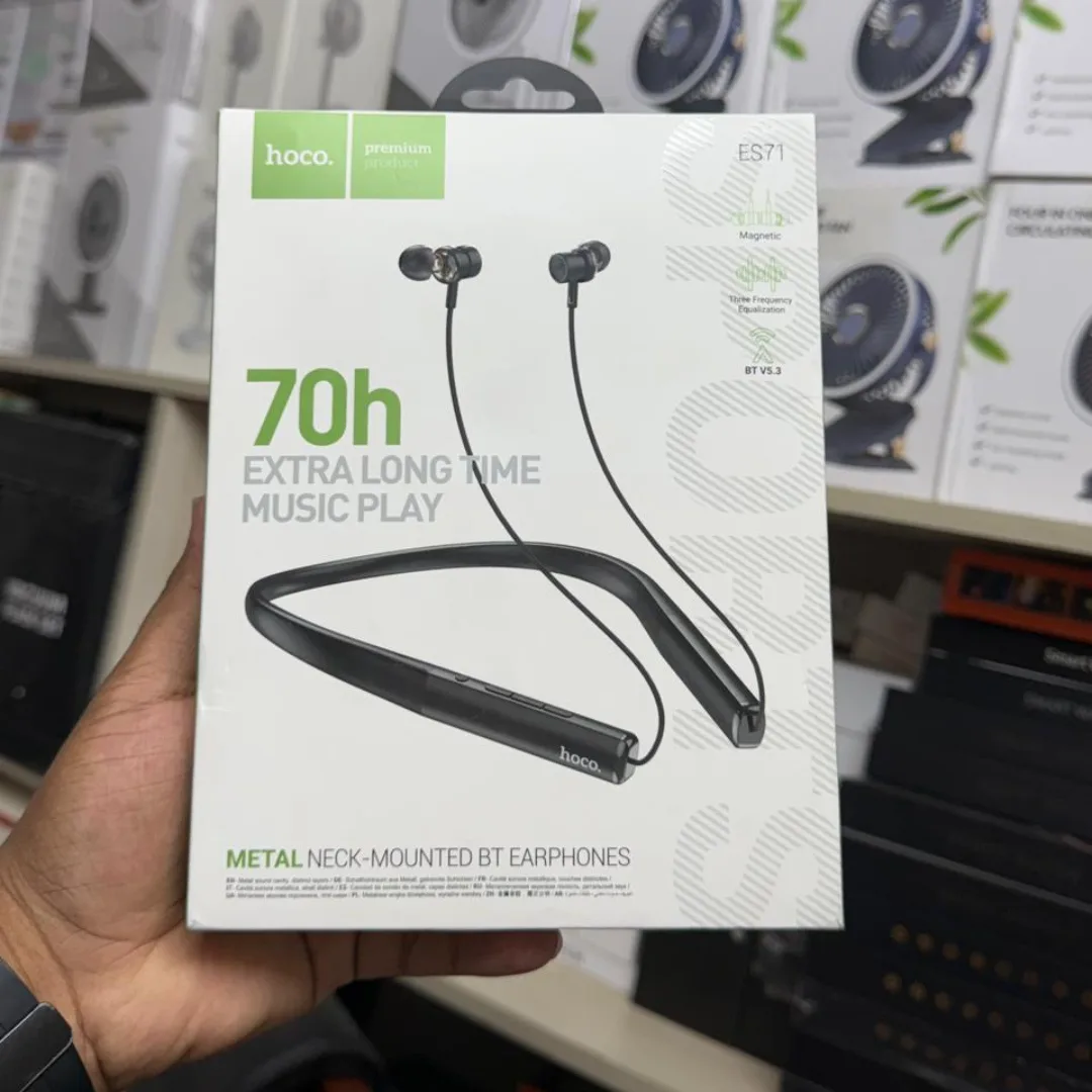 Hoco ES71 Platinum Wireless Neckband Dp