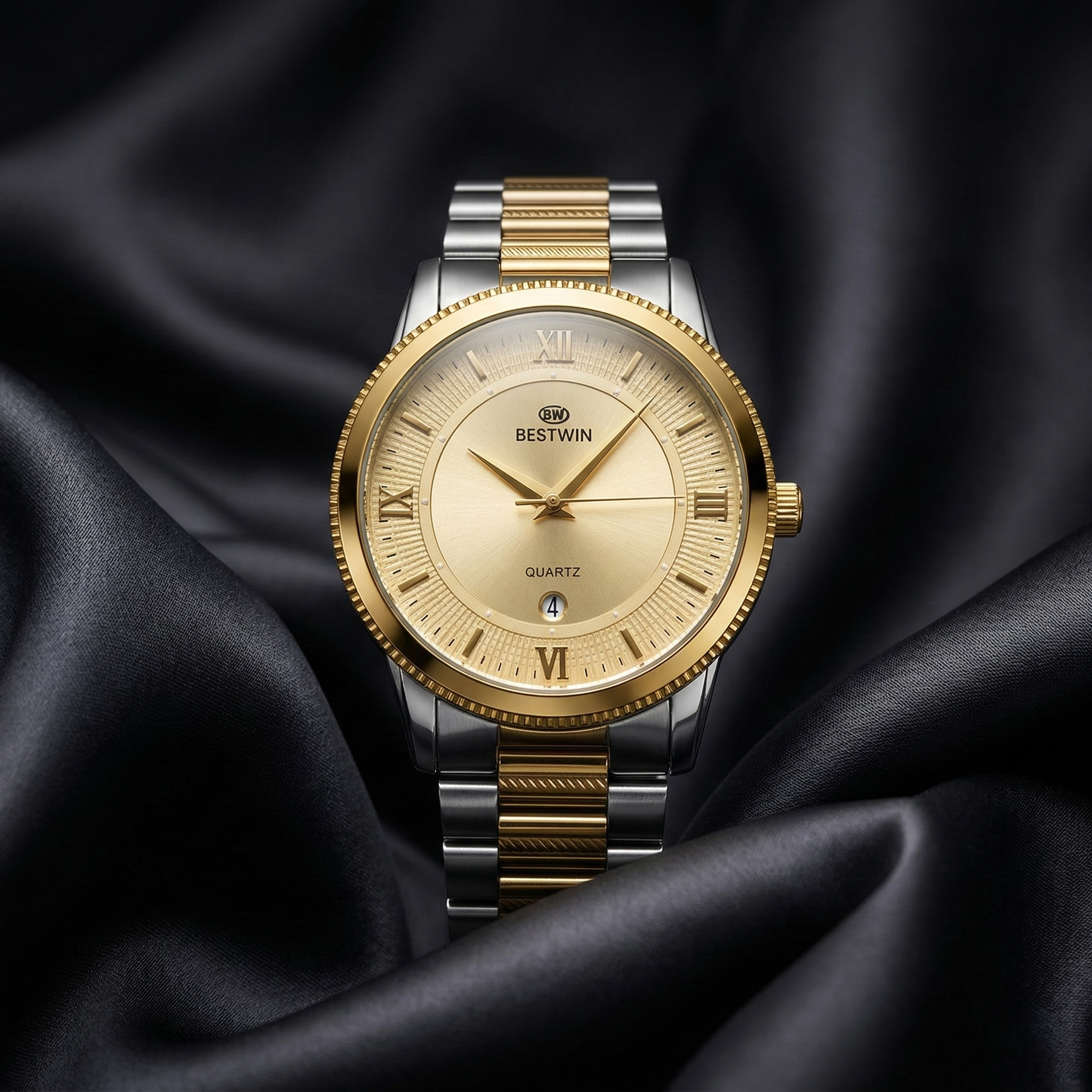 BEST WIN Luxury Watch For Men's (Water Resistant)