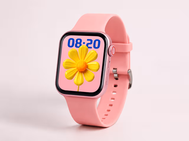 KW68 Mini Smart Watch | 3টি Extra Strap সহ