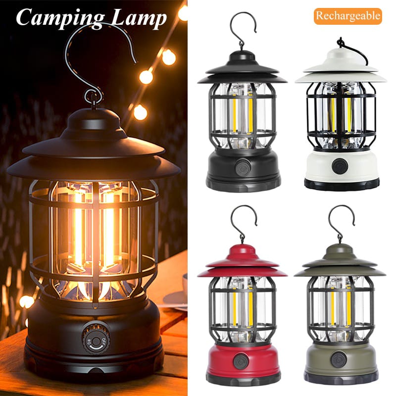 Retro Rechargeable Camping Lamp।