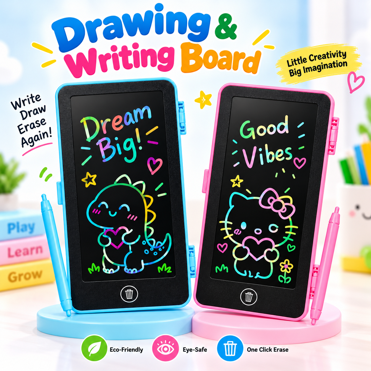 Apple Toys LCD Drawing & Writing Board