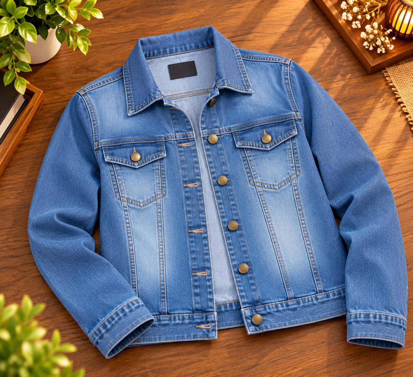 Stylish Premium Ladies Denim Jacket
